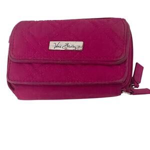 Vera Bradley Magenta Pink Quilted Wallet